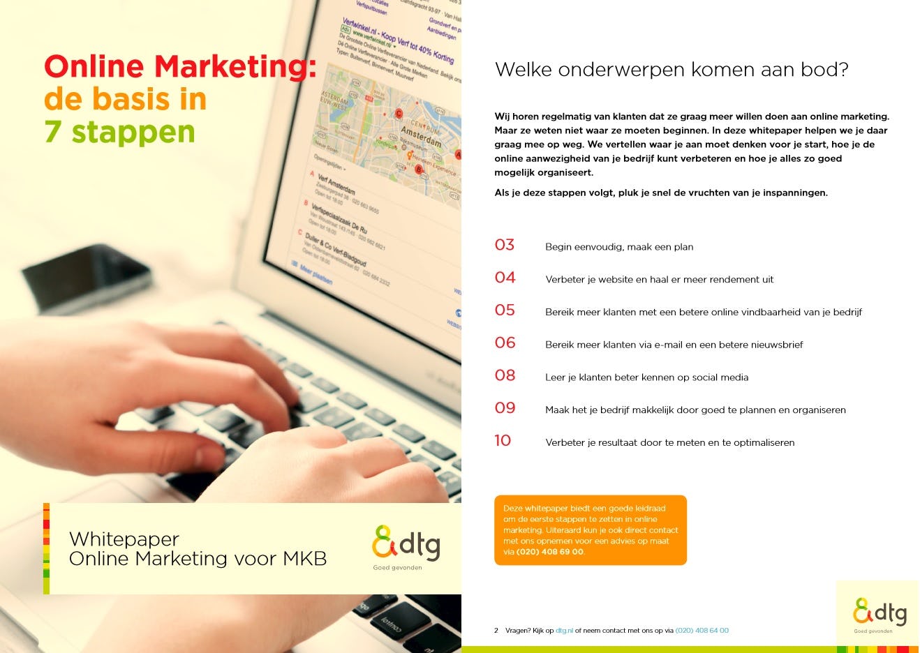 Online marketing in 7 stappen