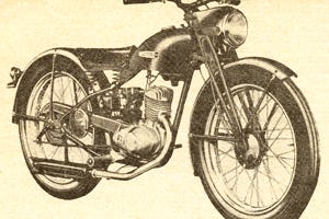 1948: Harley-Davidson 125cc tweetakt met DKW-techniek (1948-1)