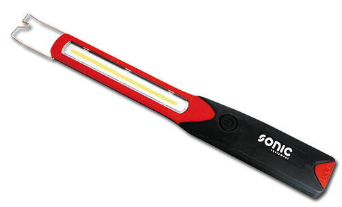 Met de Sonic ledstrip werklamp zijn ook moeilijk bereikbare ruimtes te verlichten. De lamp is slechts 9 mm dik.