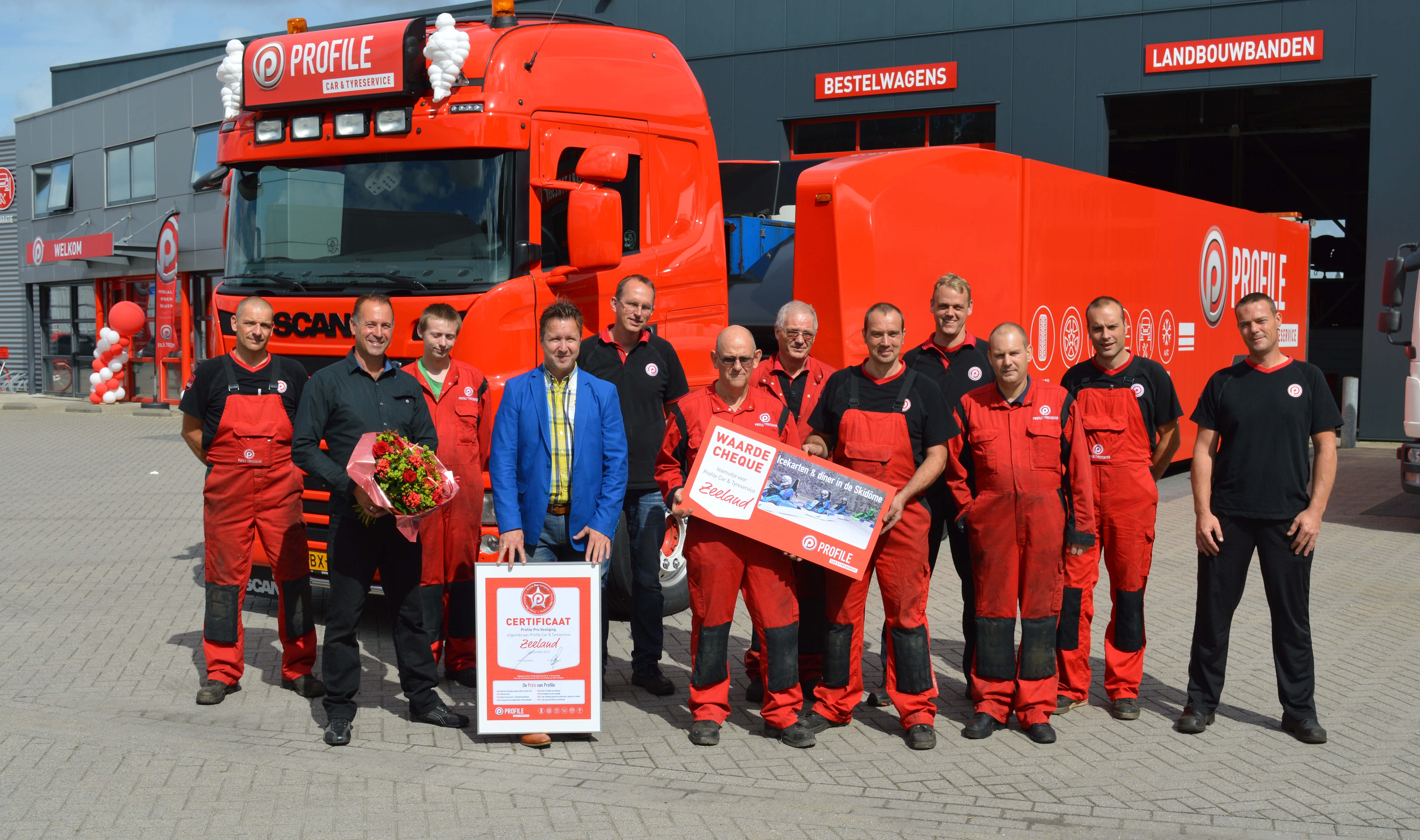 De vestiging in Terneuzen is eerste die de Pro’s mag voeren. 