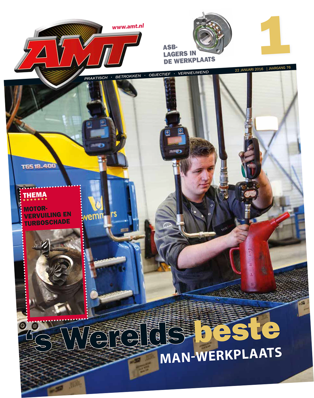 AMT 1 gunt je een blik in 's werelds beste MAN-werkplaats. Hoe je dat wordt zie je op de video in het AMT Maanddossier.