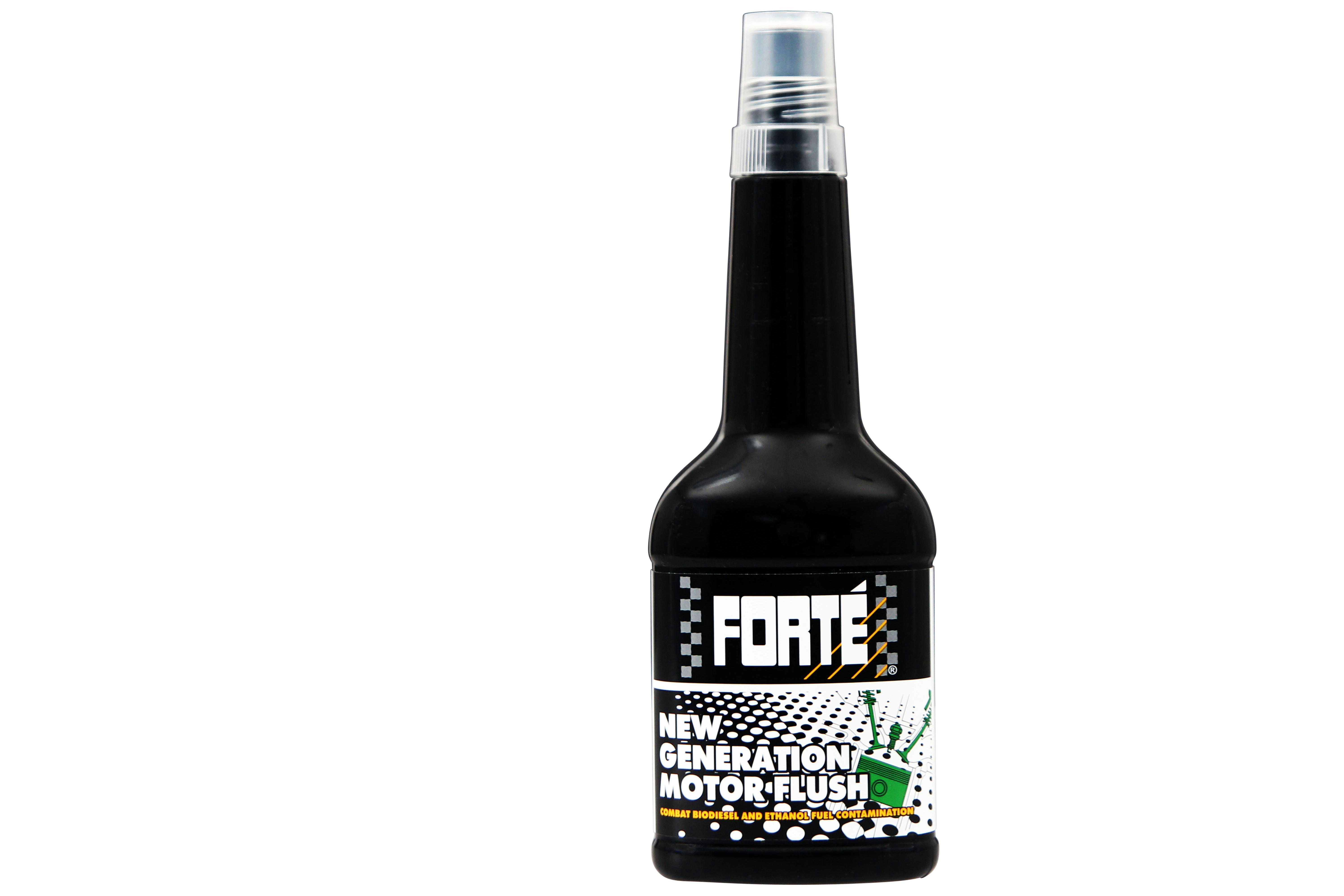 Forté New Generation Motor Flush is speciaal ontwikkeld om efficiënt een motor inwendig te reinigen.