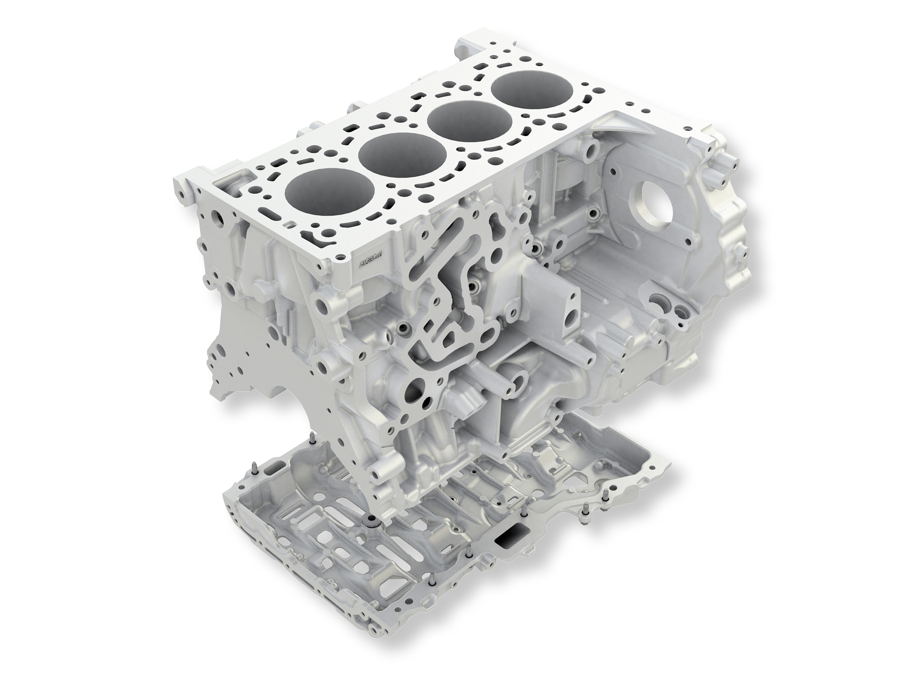 Een aluminium dieselblok had Mercedes alleen voor de 3.0 V6, maar nog niet als viercilinder. In het algemeen zijn aluminium dieselblokken zeldzaam.