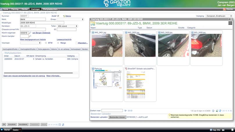 Klanten van Gaston Software hebben nu de mogelijkheid om SilverDAT calculate te gebruiken in het garagepakket.