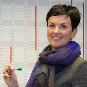 Dini Broothaerts maakt ondernemers bewust van de toekomst. Soms kritisch, maar altijd eerlijk en met een ‘female touch’