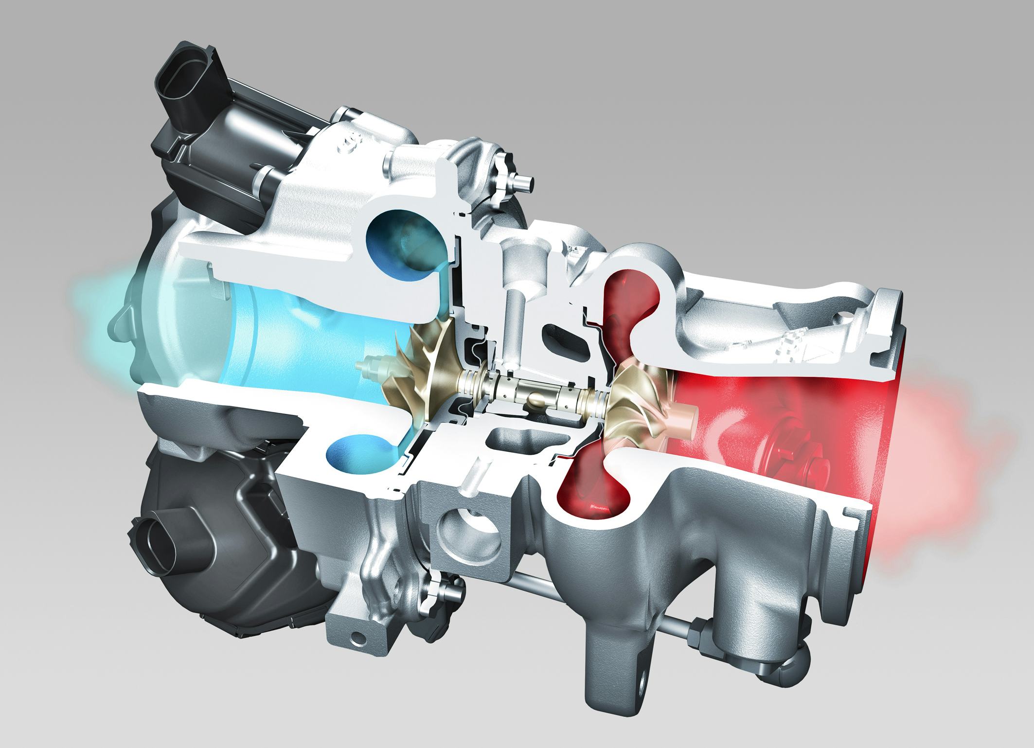 Betere gasrespons, minder turbolag en een efficiëntere motor. Audi noemt het rightsizing.