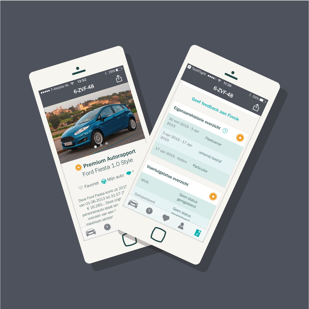 Er is een Basis- en een Premium Autorapport. Beide vermelden specificaties, technische voertuiginformatie, historie, de waarde en duurzaamheid. Premium doet daar afmetingen, opties, eigenaarhistorie, voertuigstatus (WOK), APK-reparatiepunten en statistieken per provincie (stadagen, dagen in bezit etc) bij.