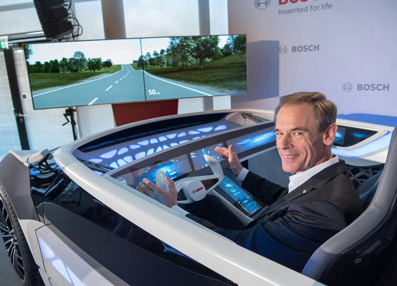 Bosch-CEO Denner: "We denken nu nog in termen van autobezit, maar dat zal snel veranderen".