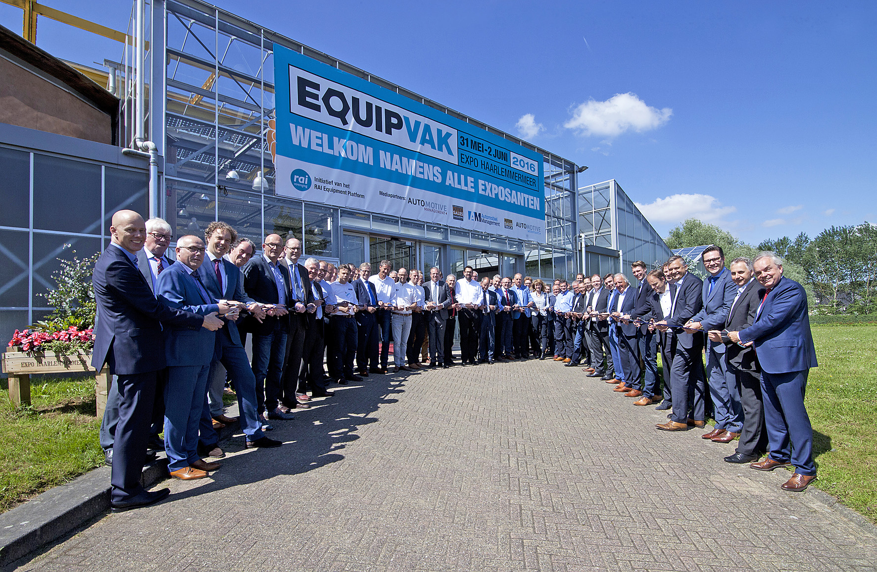 Zo startte de EquipVak 2016 nog in Expo Haarlemmermeer. Een mooi nieuw initiatief, helaas trok het (te) weinig bezoekers.