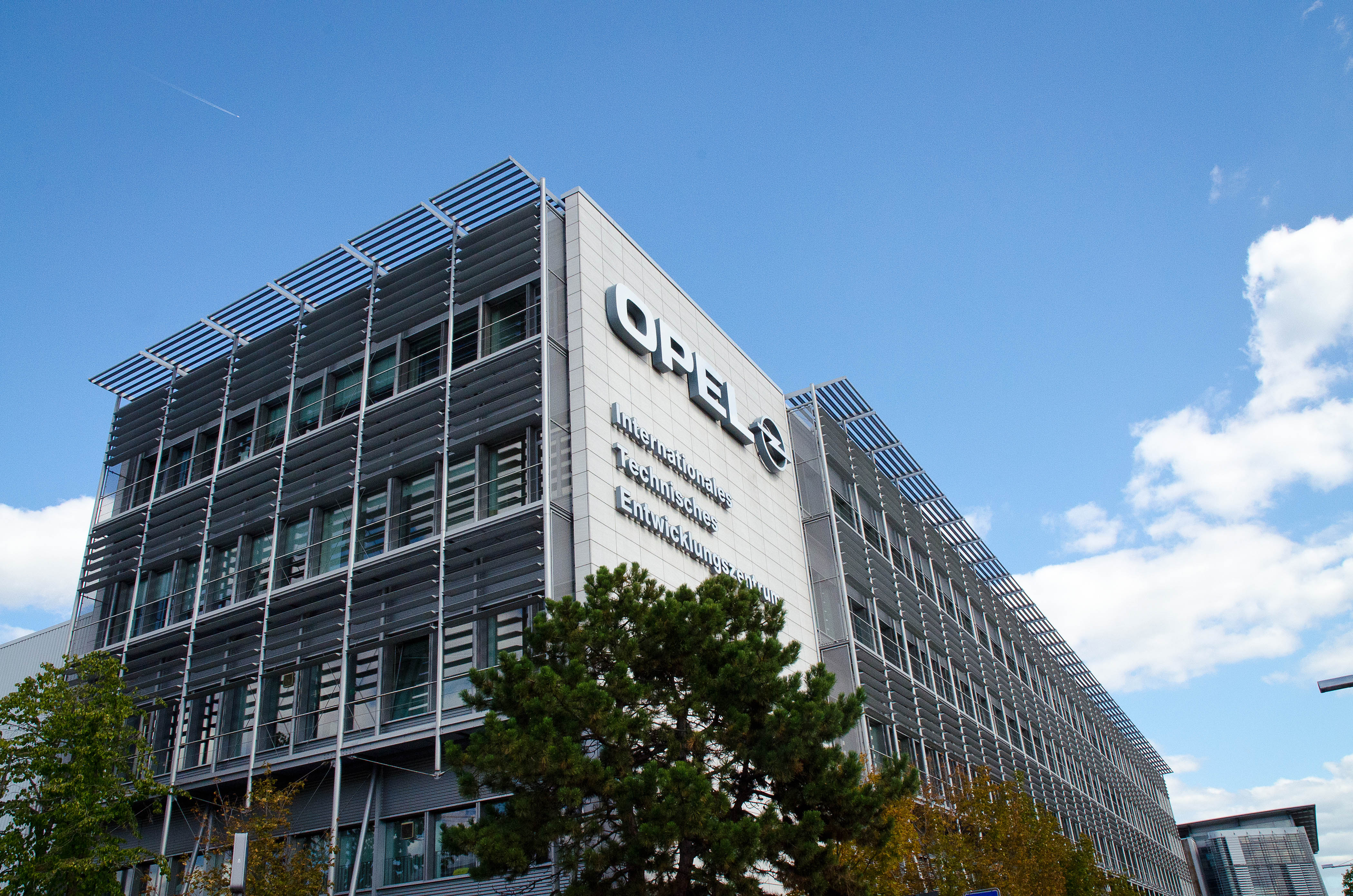 Opels International Technical Development Center in Rüsselsheim.