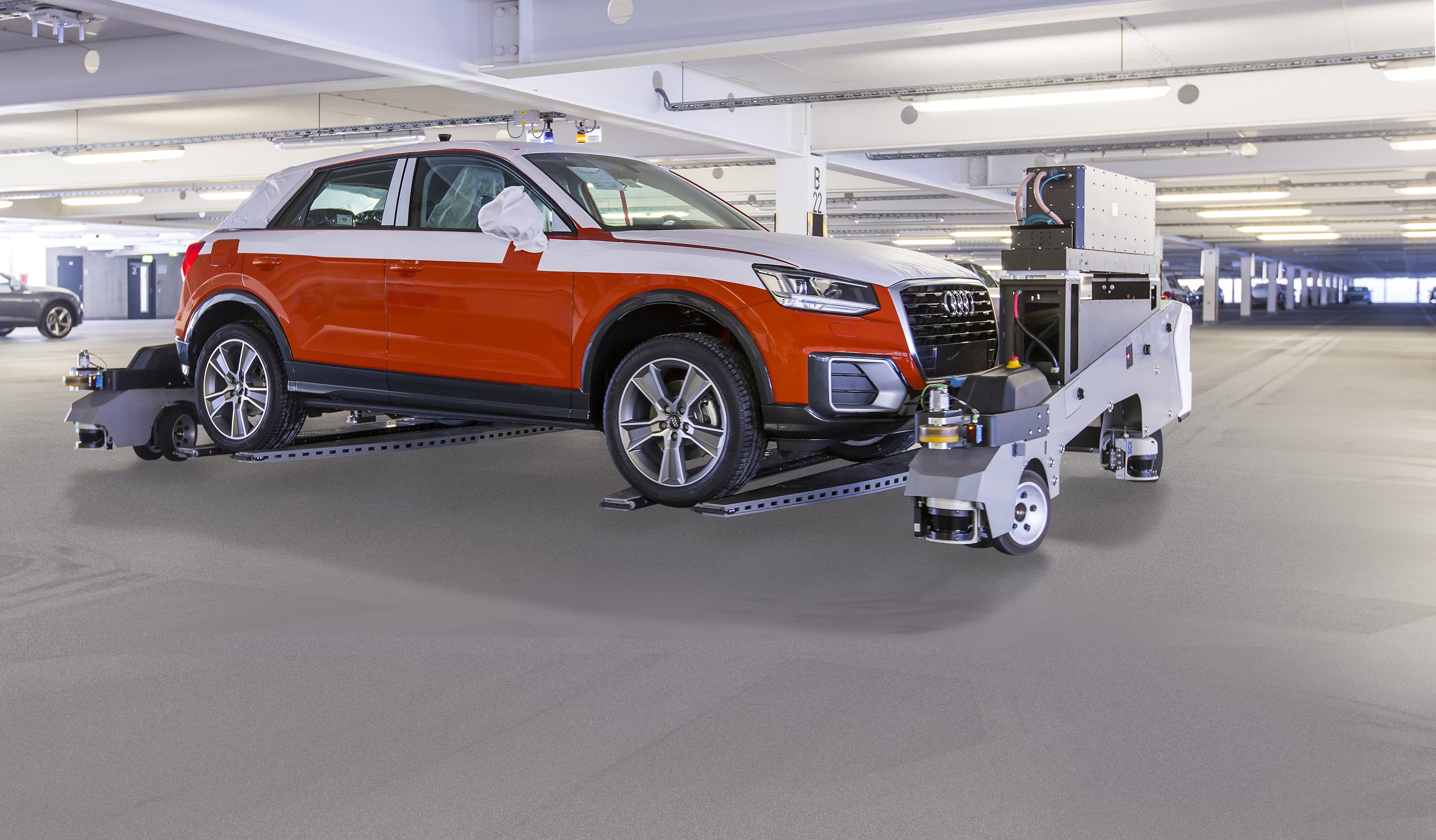 Het autonoom werkende systeem wordt sinds het begin van het jaar ingezet in de fabriek te Ingolstadt.