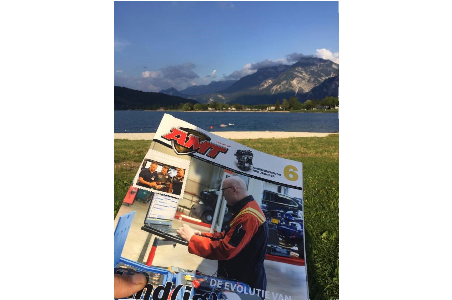 Winnaar van de 'AMT mee op vakantie'-zomeractie editie 2015