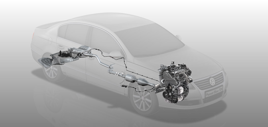 De beste oplossing voor diesels is een SCR katalysator, maar dat is duurder. Dus liever niet, en laag verbruik (weinig CO2!) telt ook veel zwaarder dan permanent schoon uitlaatgas.