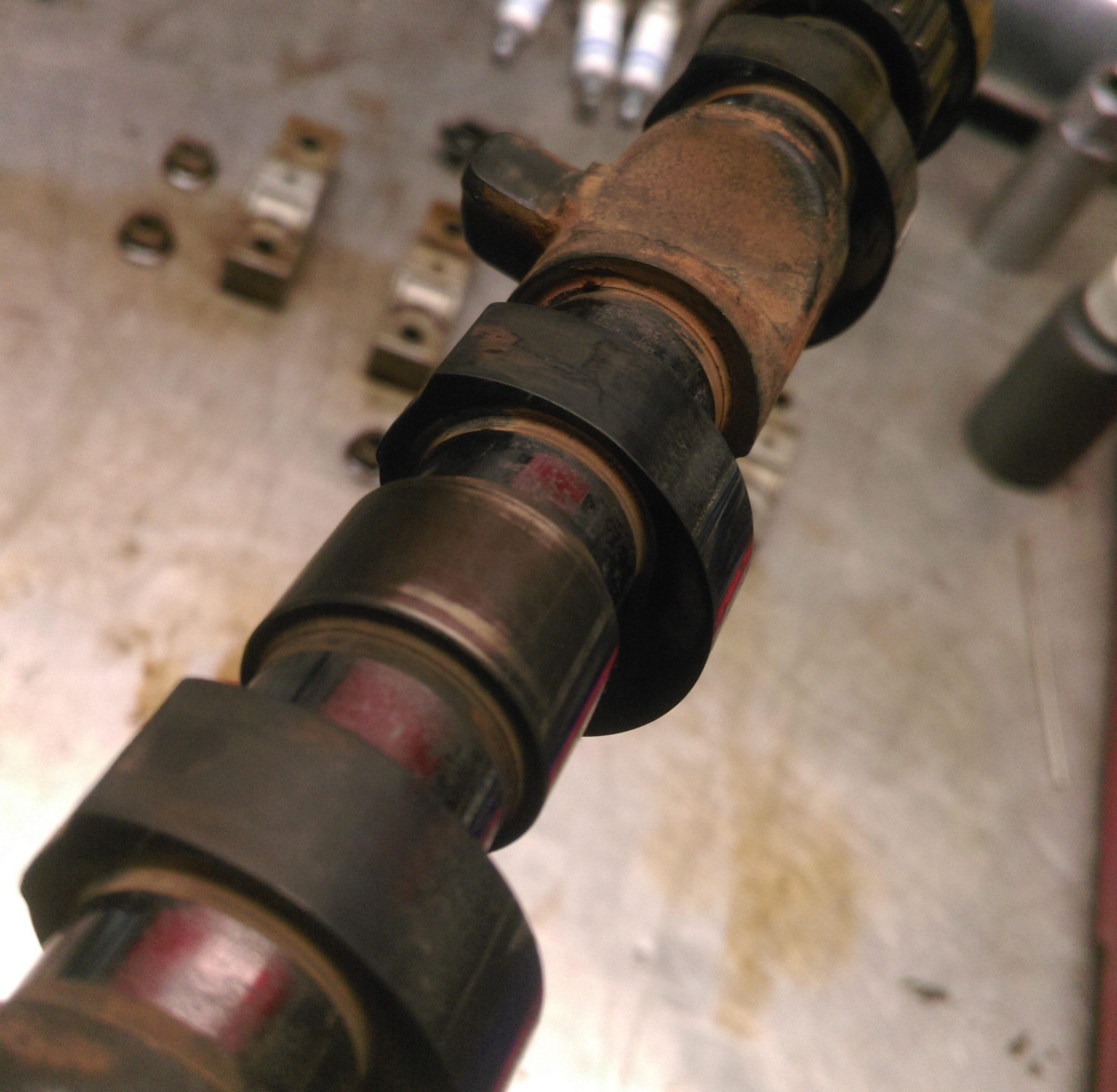 De Valvetronic-as oogt niet fris. Kan deze de problemen veroorzaken?