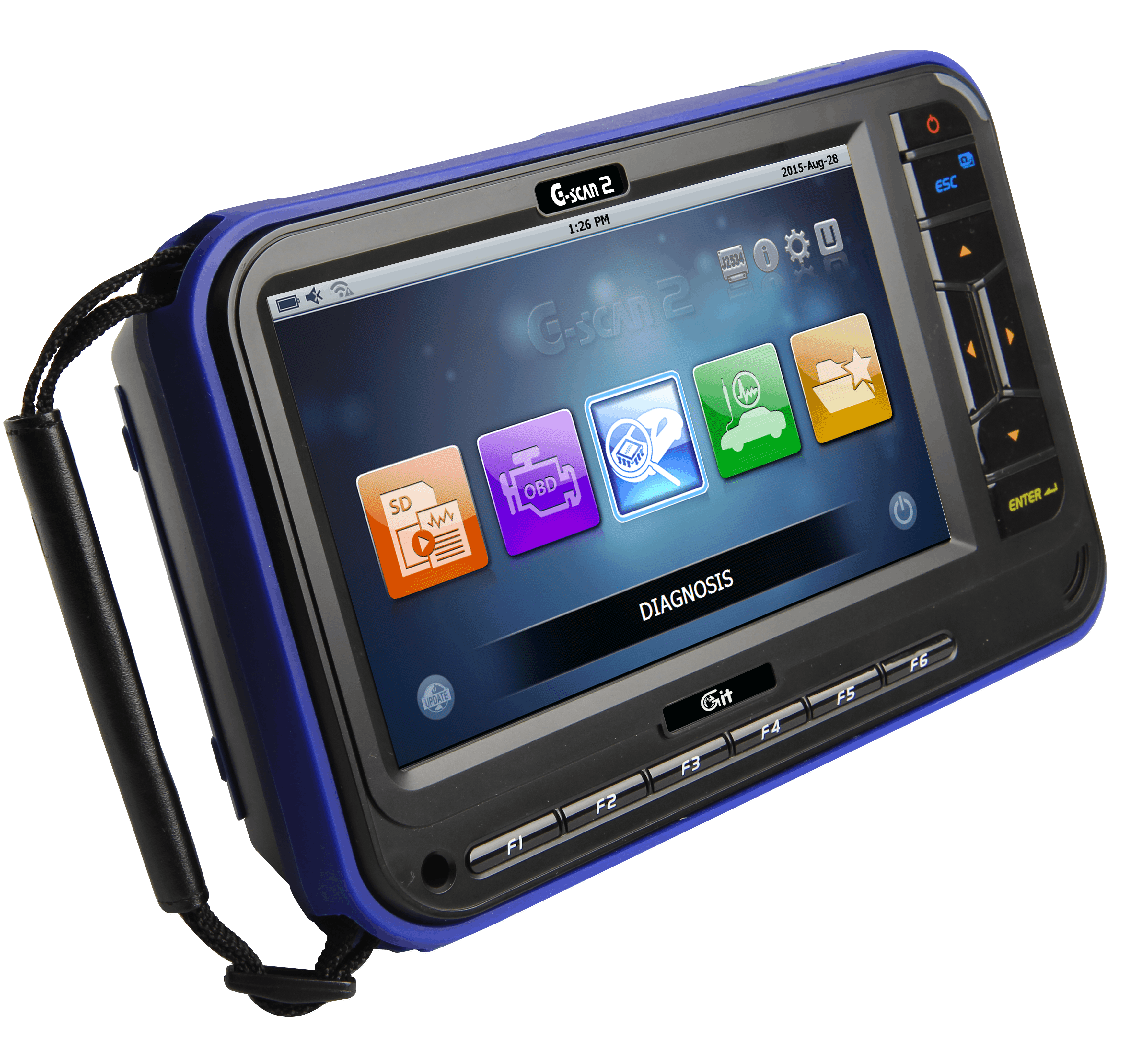 De G-Scan2 is een Android computer met voor-geïnstalleerde software.