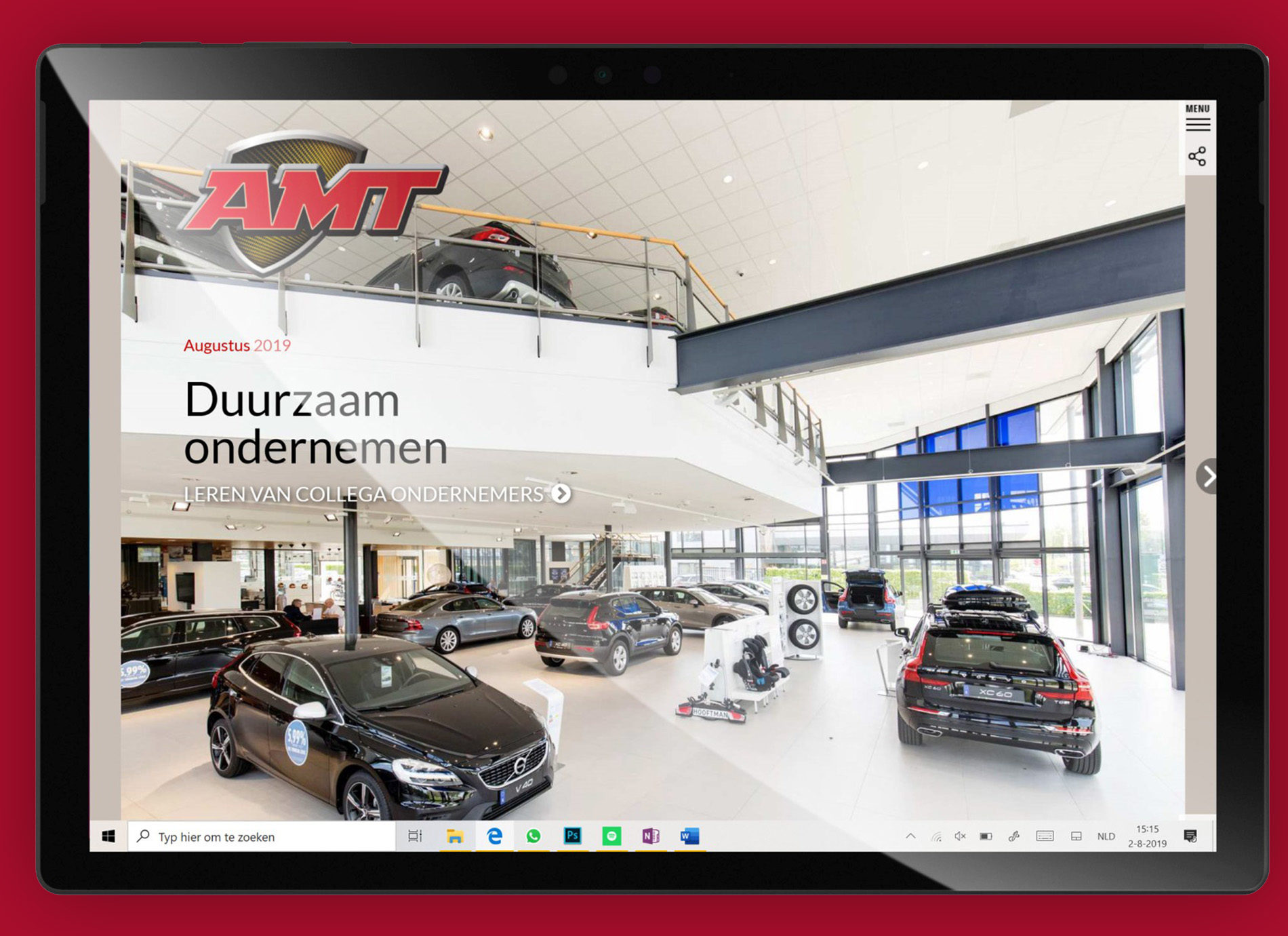 Lees het gratis online magazine Duurzaam Ondernemen en leer van collega-ondernemers.