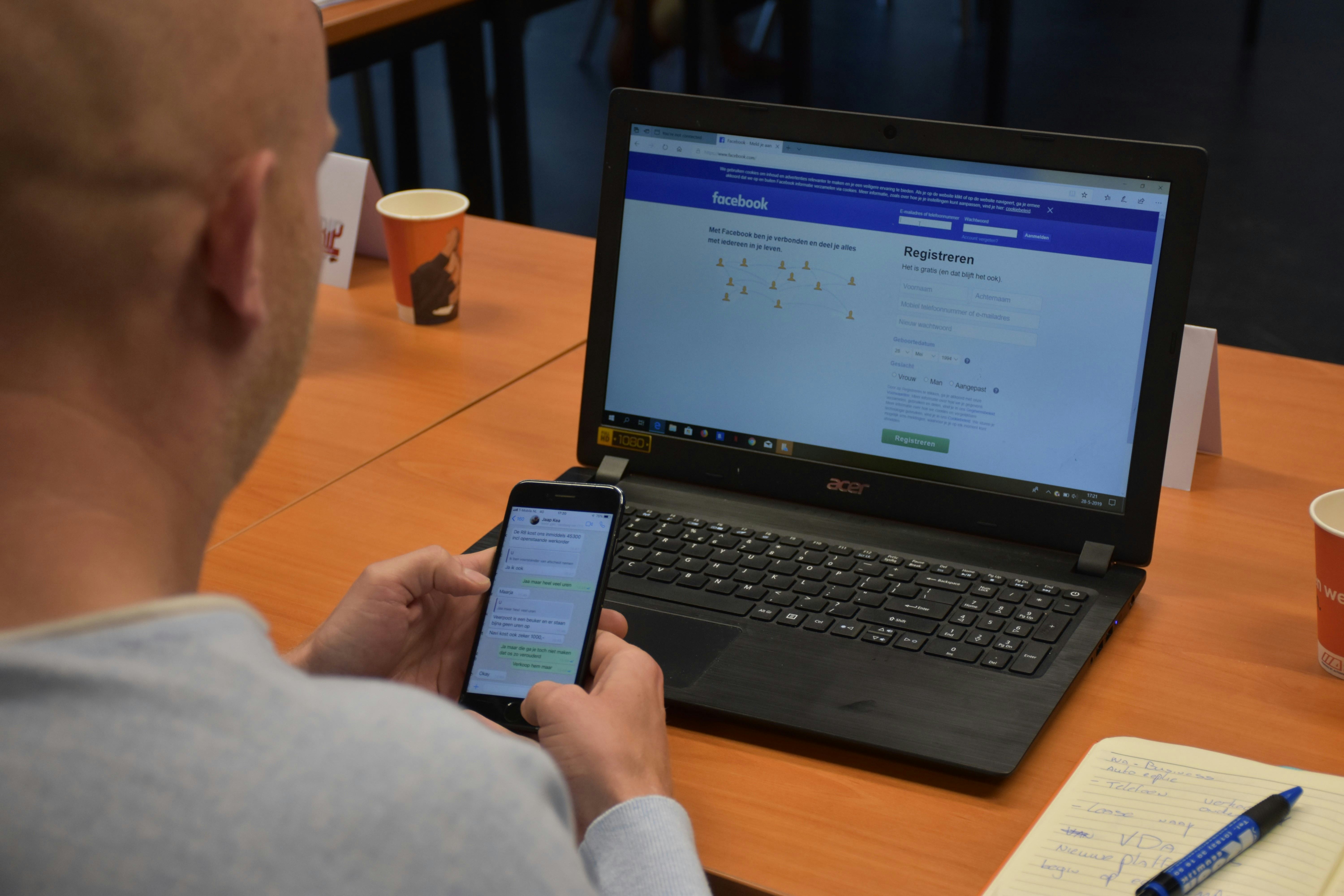 De meerste Grippers hebben een eigen bedrijfspagina op facebook, maar werken niet niet via de Facebook-bedrijfsmanager. Samen met Ros bouwen ze deze stap voor stap op. Eerst even registreren natuurlijk!