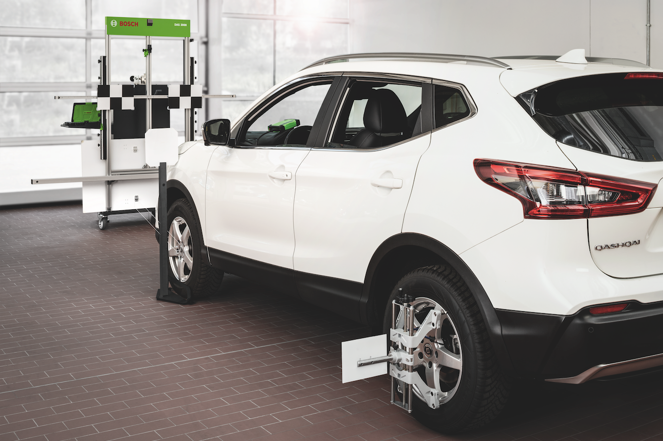 De Bosch DAS 3000 maakt gebruik van optische metingen.