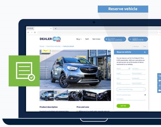 Een klant de mogelijkheid geven zijn droomauto alvast te reserveren? Dat kan! 