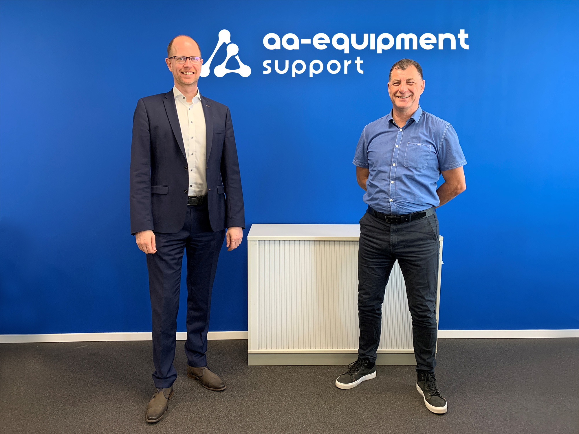 Een nieuw management, Chris Kimman (l) en Ronnie van Gellekom (r), een nieuwe koers, en nu ook een nieuwe, daarbij passende naam.