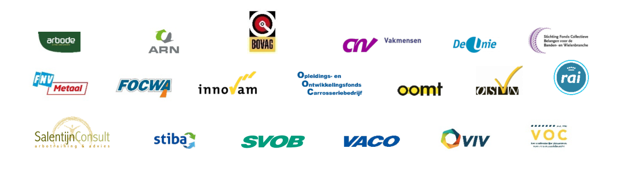 Het protocol kwam tot stand door nauwe samenwerking tussen Arbode, ARN, BOVAG, CNV Vakmensen, De Unie, FCBBB, FNV Metaal, FOCWA, Innovam, OOC, OOMT, OSVN, RAI Vereniging, Salentijn Consult, Stiba, SVOB, VACO, VIV en VOC.
