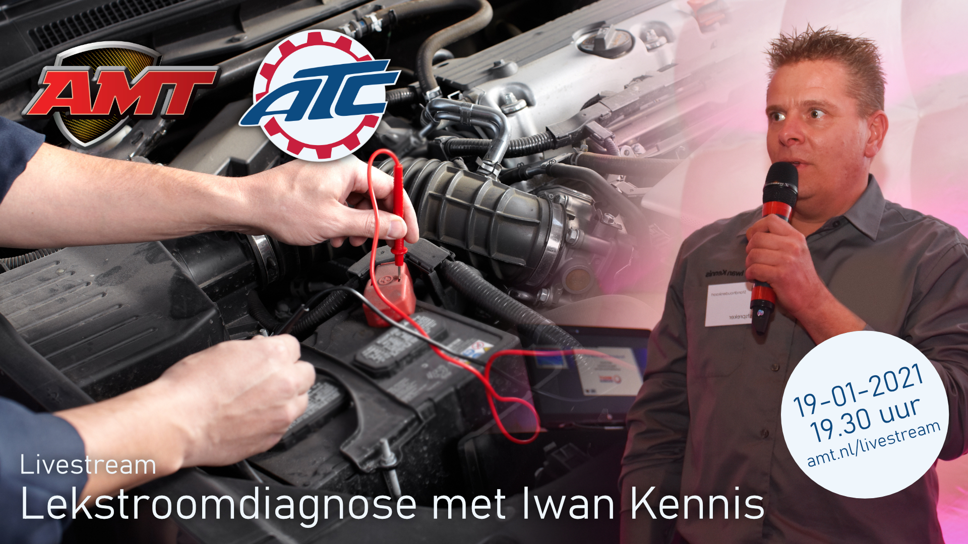 Nu terugkijken: AMT-ATC Livestream Lekstroomdiagnose met Iwan Kennis