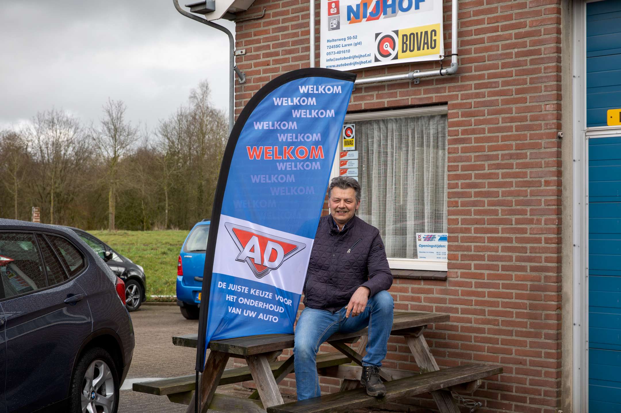 Marco Nijhof is blij met zijn keuze voor AD Garage. “Wij zijn altijd vrije jongens geweest. Met AD Garage behouden we onze vrijheid, en zijn we toch onderdeel van een internationaal netwerk.”