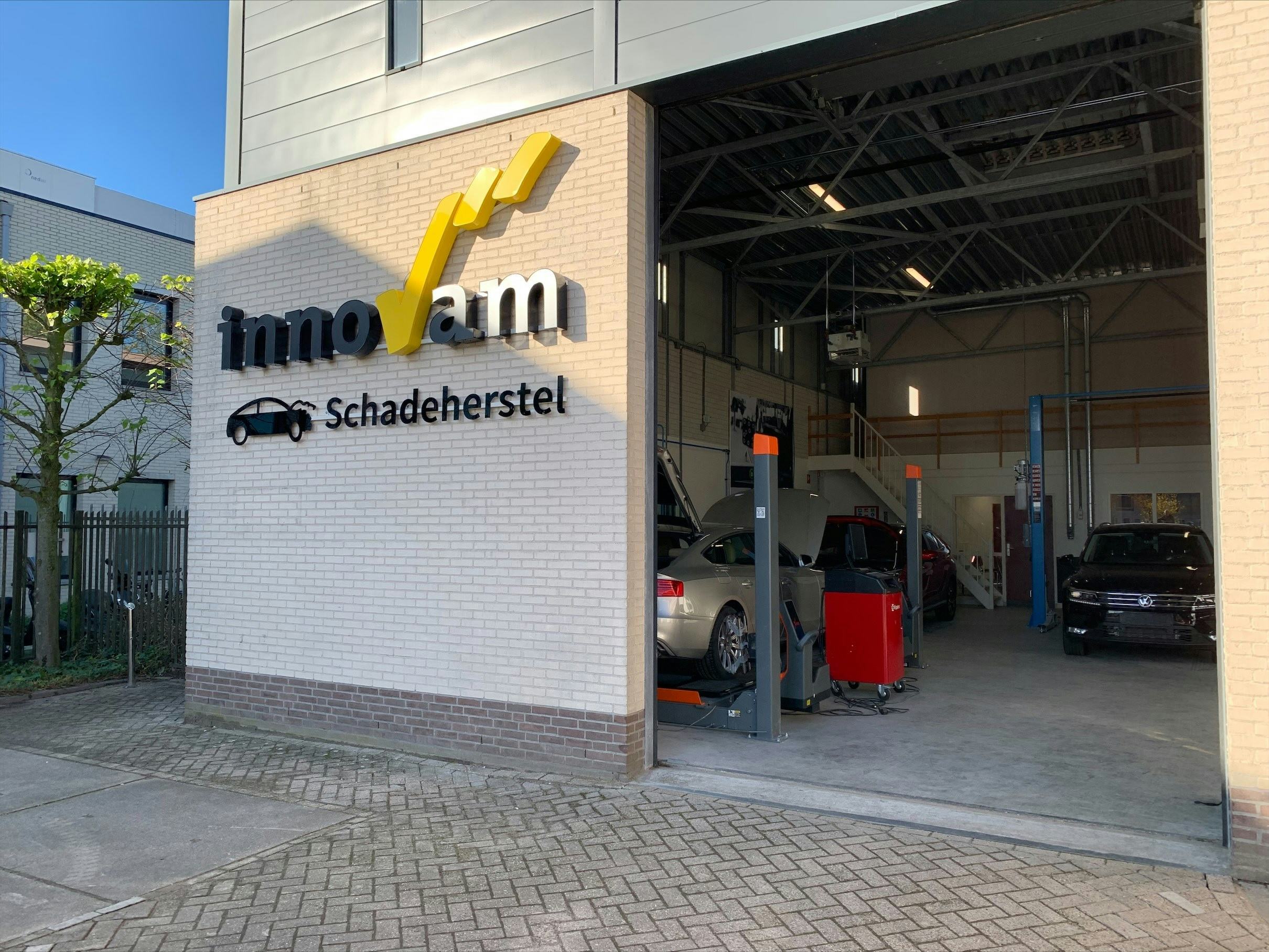 De nieuwe locatie is ingericht op loopafstand van Innovam's hoofdlocatie in Nieuwegein.