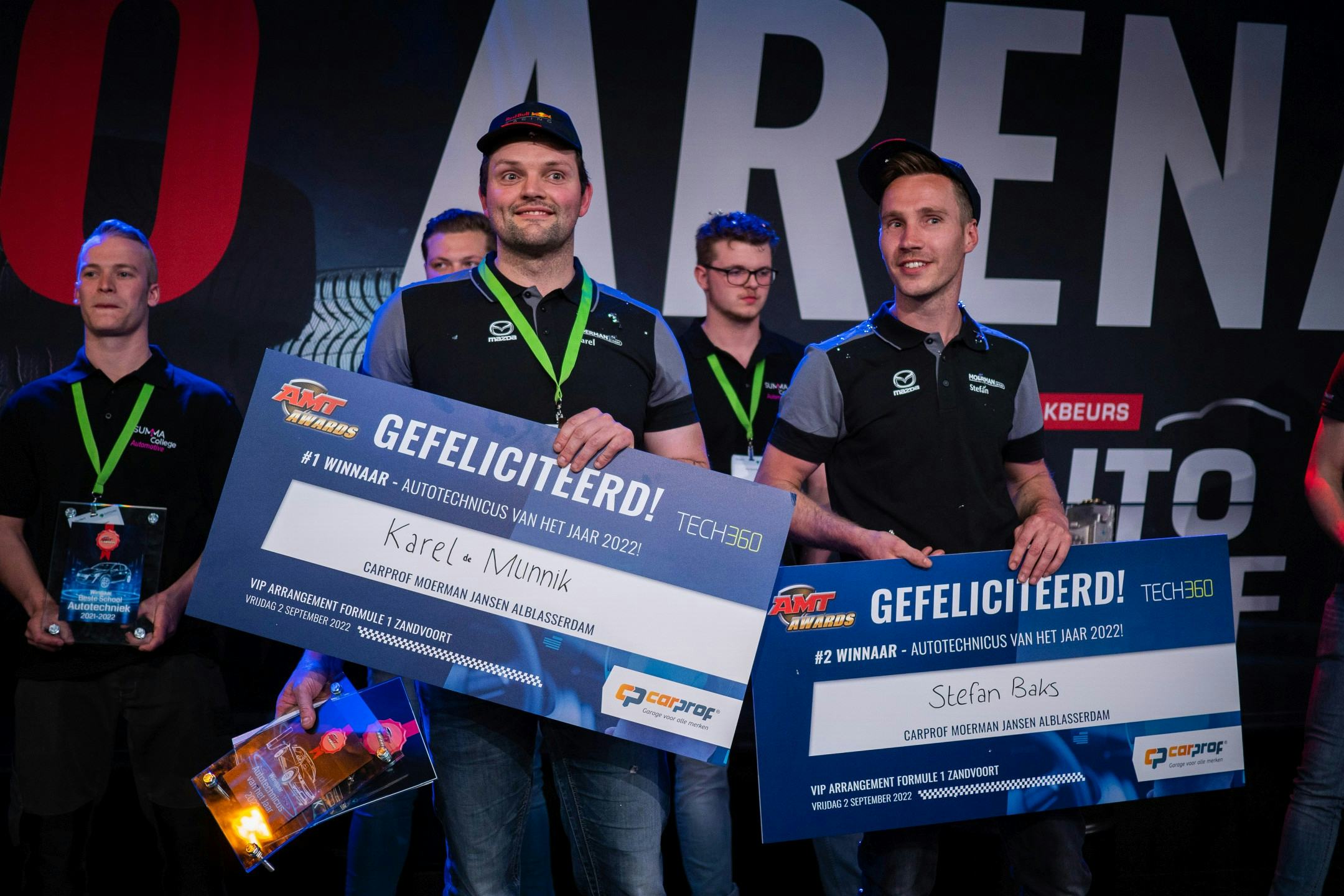 Karel de Munnik van CarProf Moerman Jansen - één van de garageformules van AAGB - won dit jaar de AMT Awards.