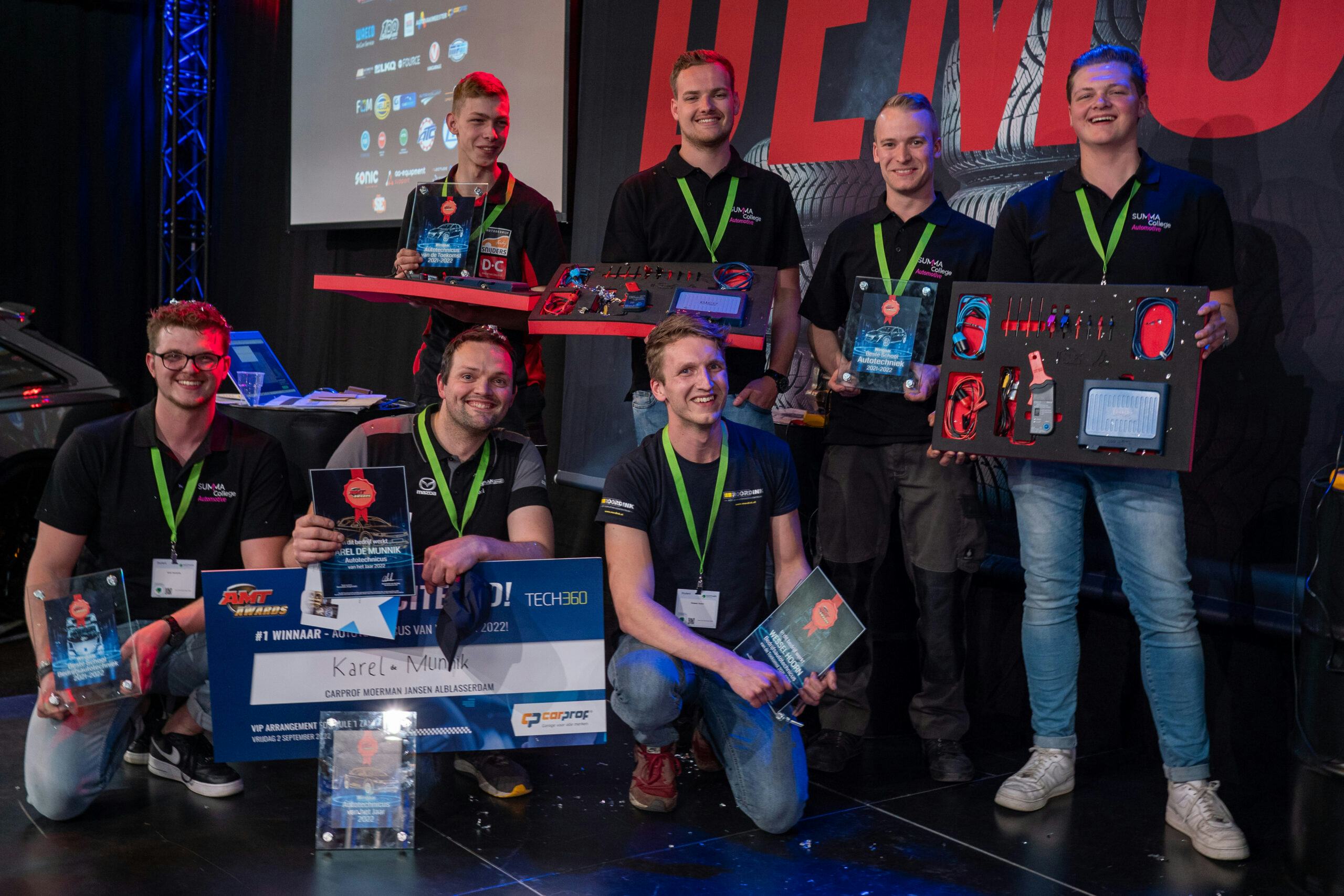 De winnaars van de AMT Awards 2022. Sta jij er volgend jaar bij?
