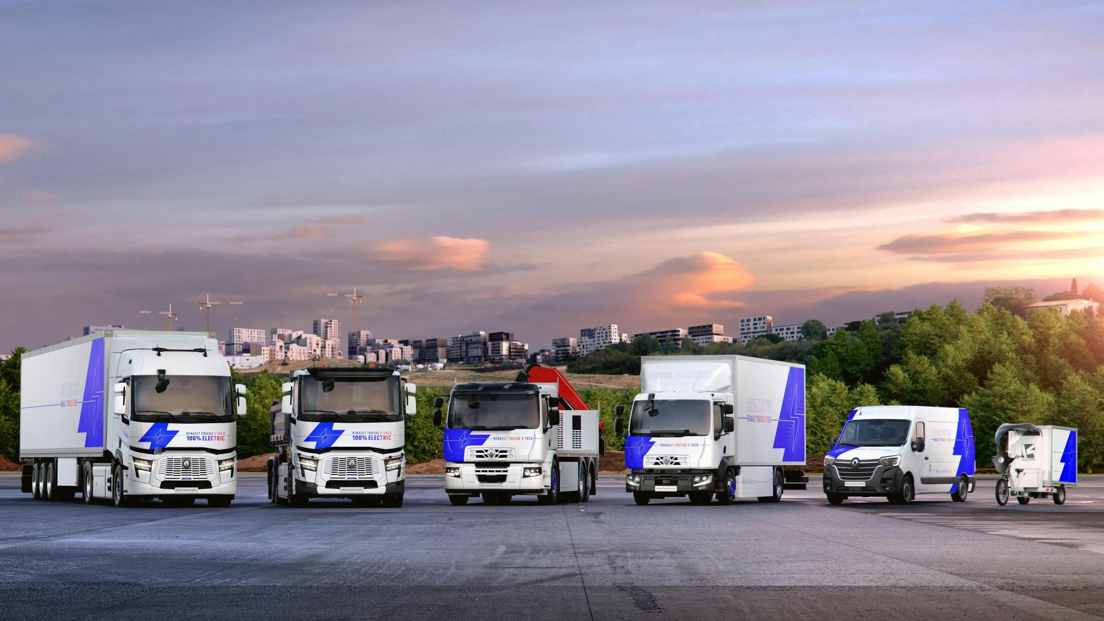 Renault Trucks heeft een uitgebreid gamma, inclusief speciale Red Editions van de Trafic, die
exclusief via Renault Trucks verkocht worden.