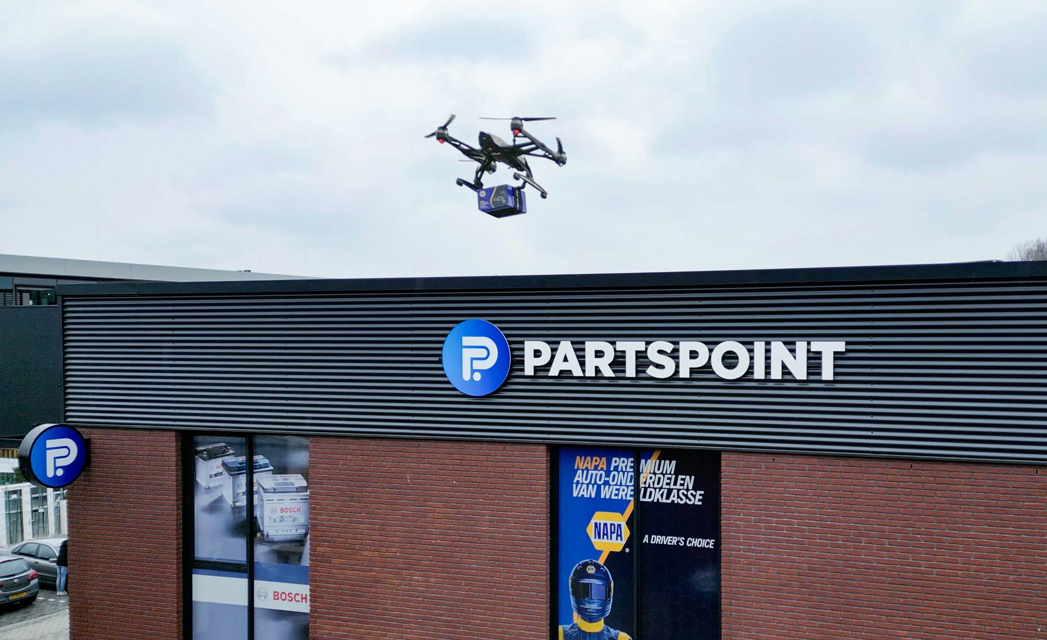 Vanaf het begin van het tweede kwartaal is dit een normaal beeld bij Partspoint-vestigingen.