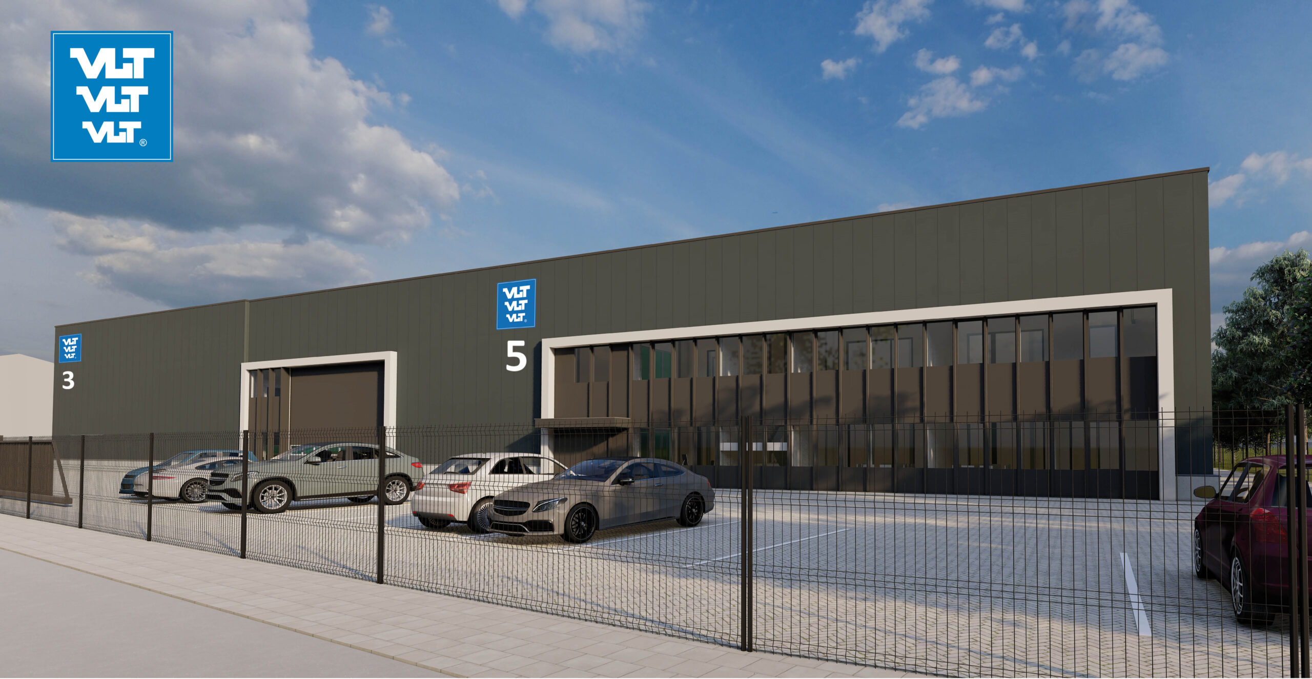 Een impressie van de nieuwbouw. - Foto: VL Test Systems