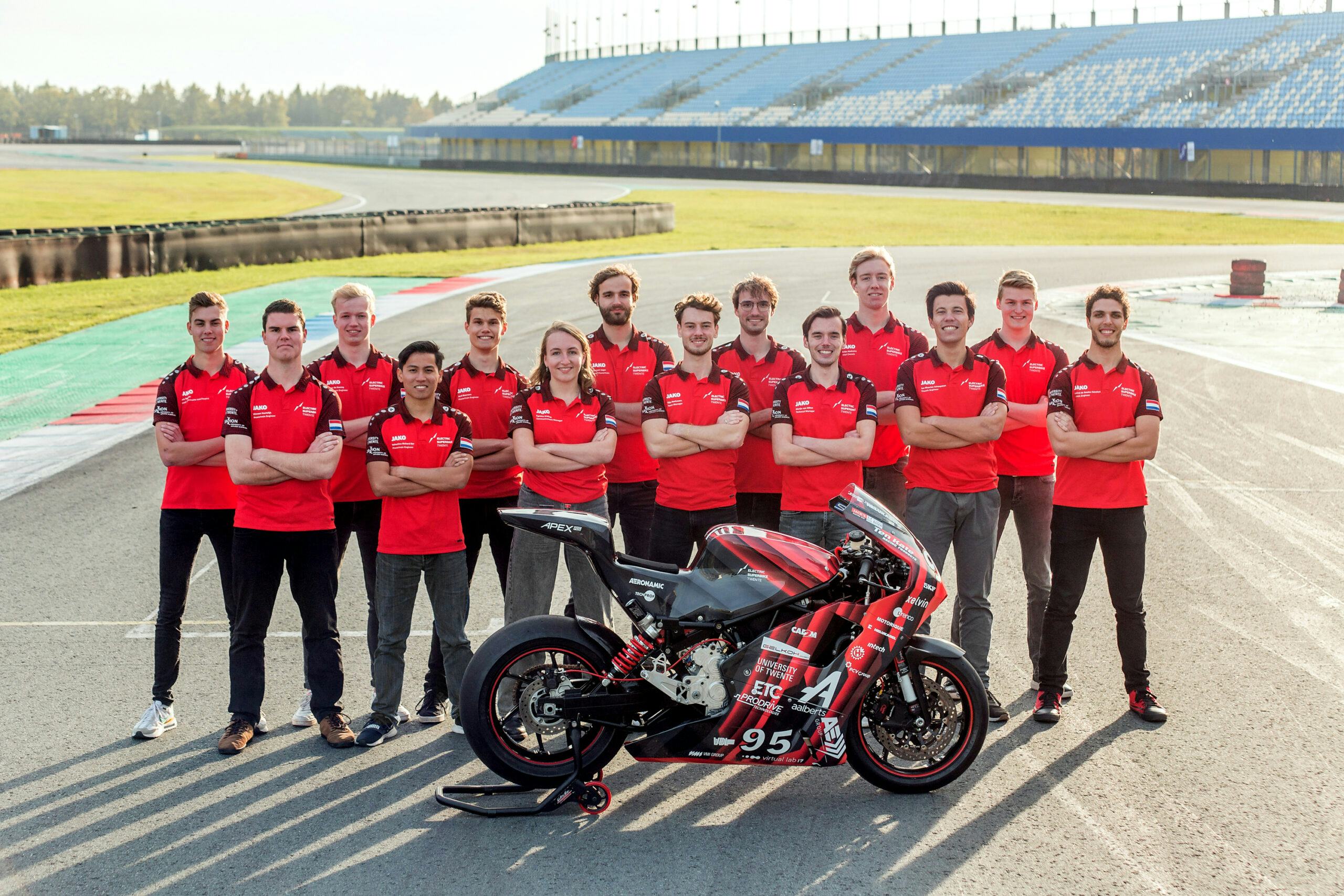 De elektrische superbike van de Universiteit Twente gaat in 2024 de eerste meters maken. - Foto's: Electric Superbike Twente
