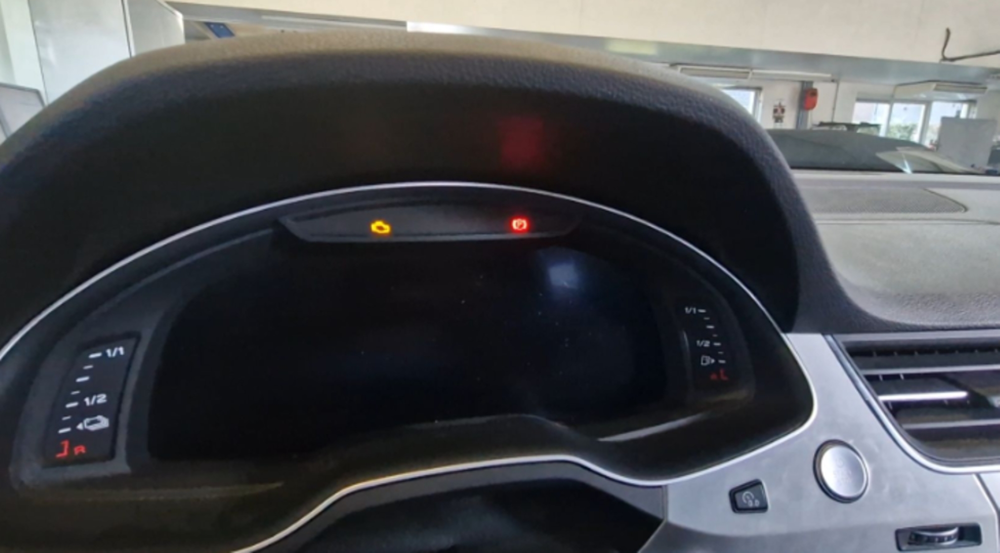 De Audi Q7 gaat niet meer op contract na montage van een trekhaak.