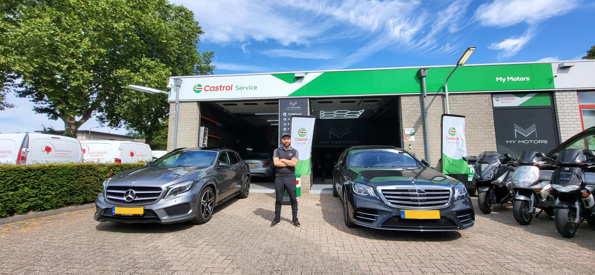 My Motors in Venray is de meest recente toevoeging aan het Castrol SERVICE-netwerk en mag de nieuwe merkidentiteit als eerste voeren