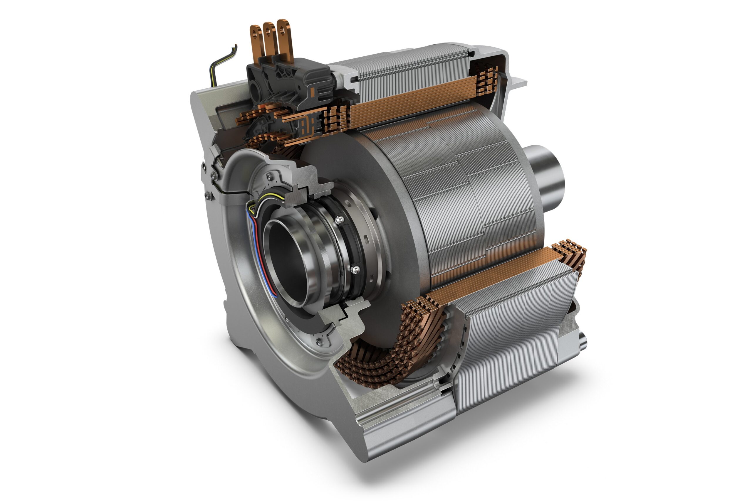 Schaeffler ontwikkelt een prototype elektrische motor dat gemakkelijk te demonteren is en geschikt is voor hergebruik. - Foto: Schaeffler