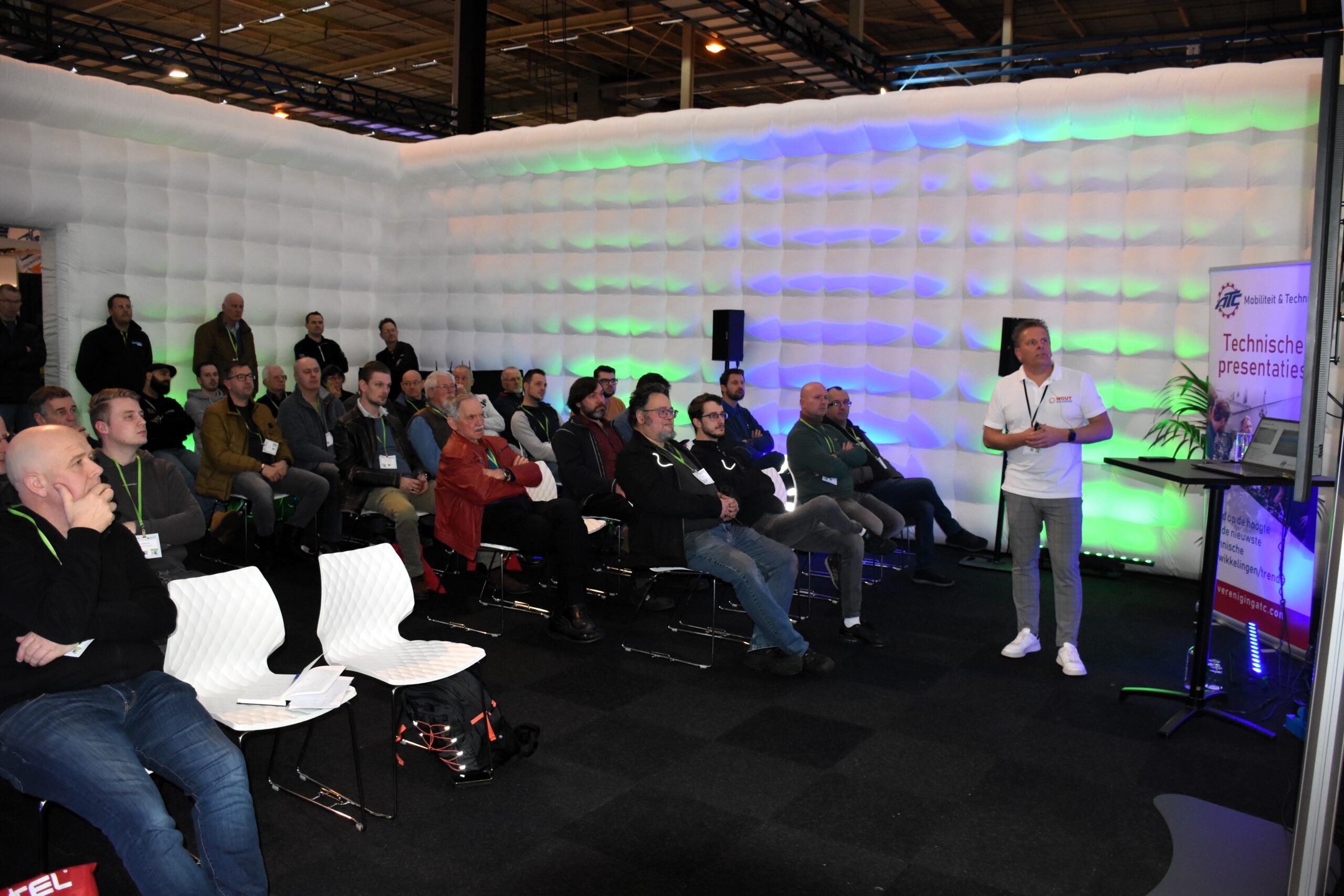 Iwan Kennis en een dome vol liefhebbers van diagnosepuzzels.