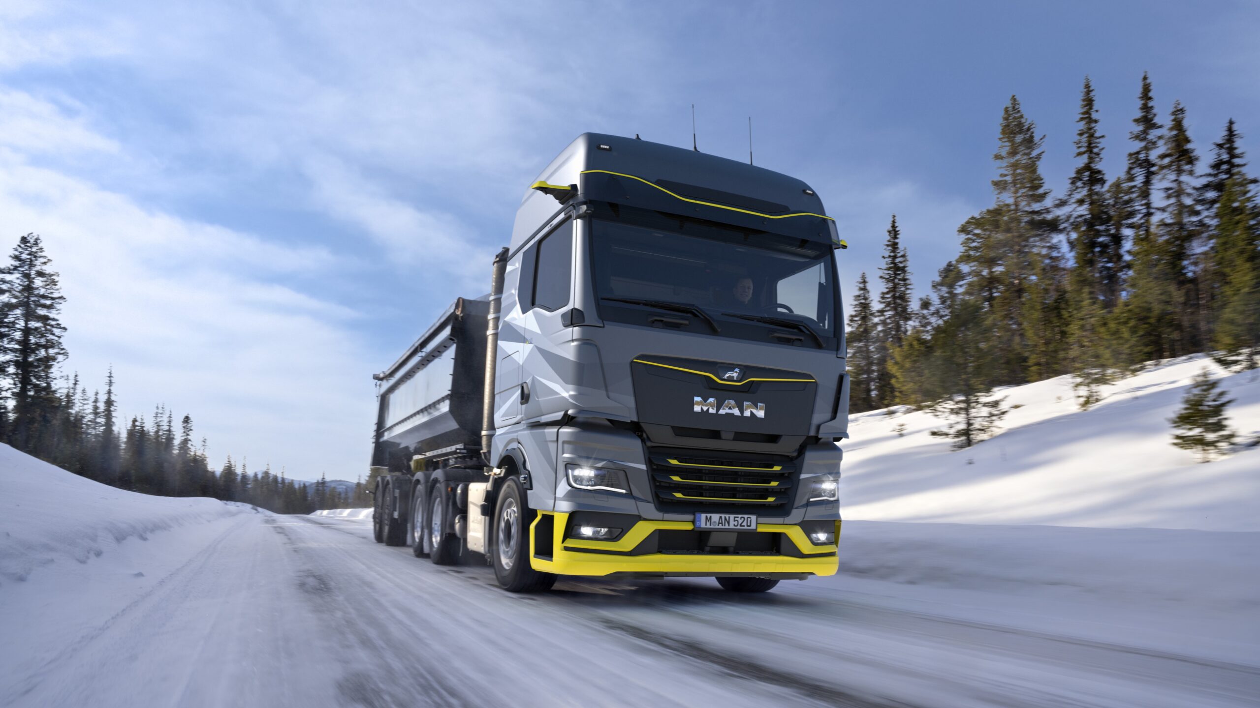 De waterstoftruck van MAN is nu al leverbaar in Nederland. - Foto: MAN