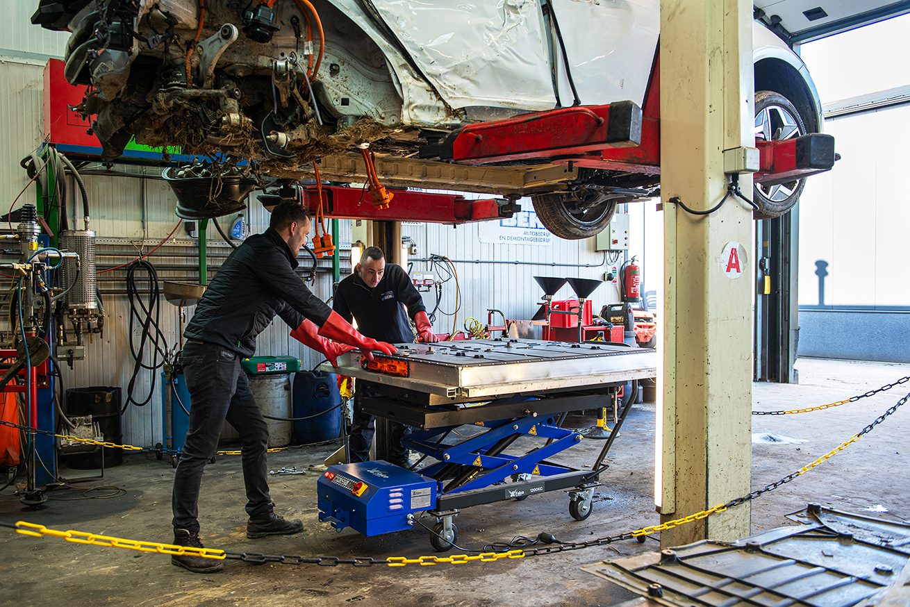 Van de in 2023 via ARN ingezamelde lithium-ion batterijen is 74% gerecycled. - Foto: ARN