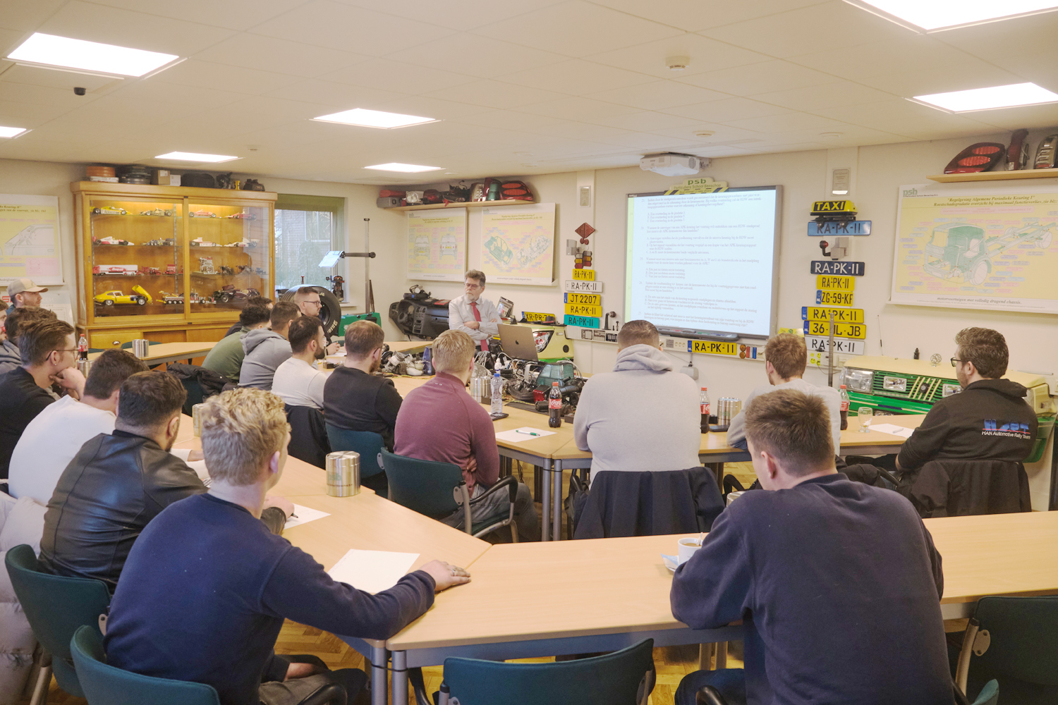 Martin Pardoel van PSB: "Het examen is een leestest en sluit niet aan op de schoolopleiding van jonge keurmeesters."(Foto PSB)