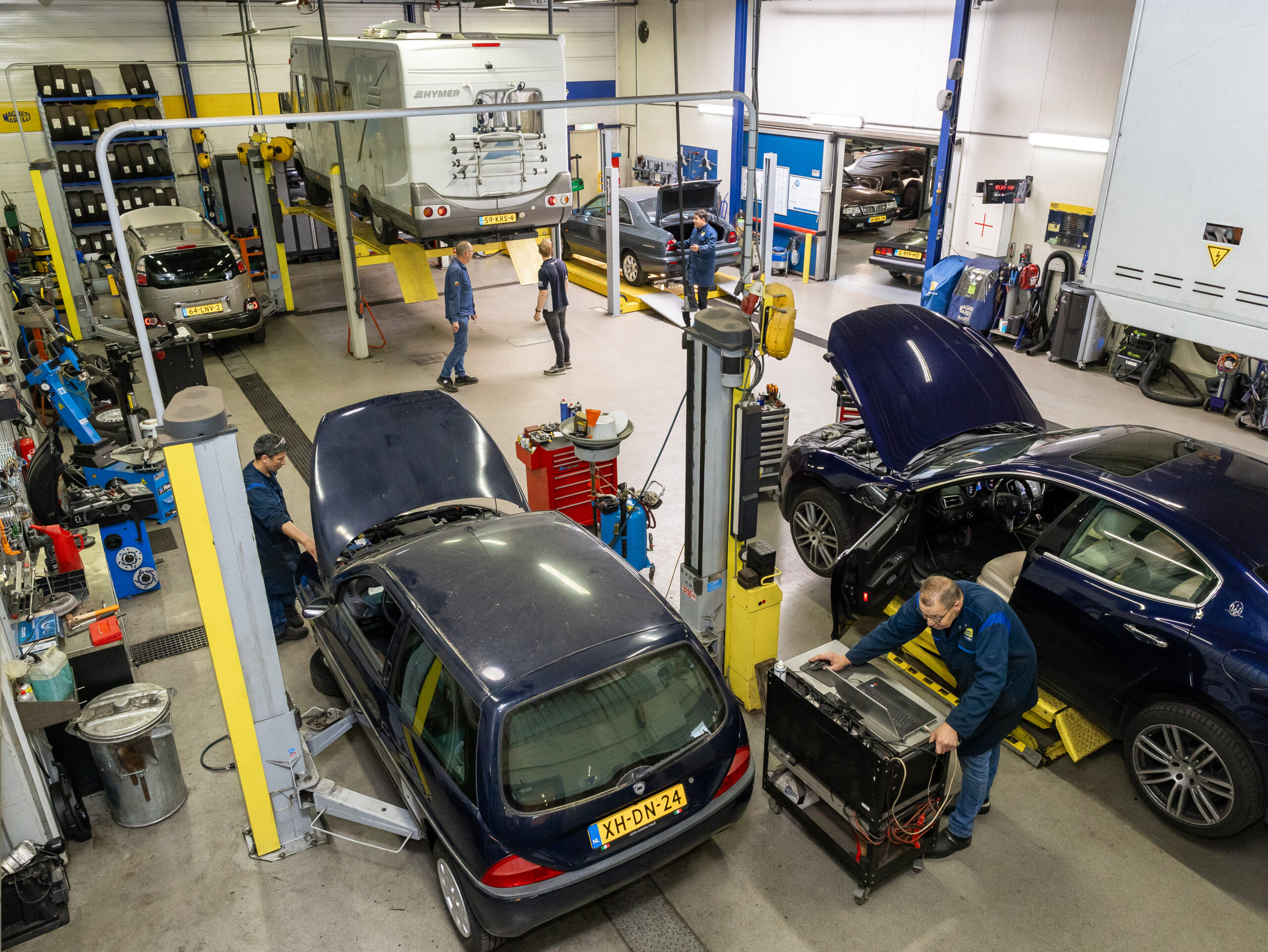 De werkplaats van Auto Europa-Italië, expert in Italiaanse merken | VIDEO