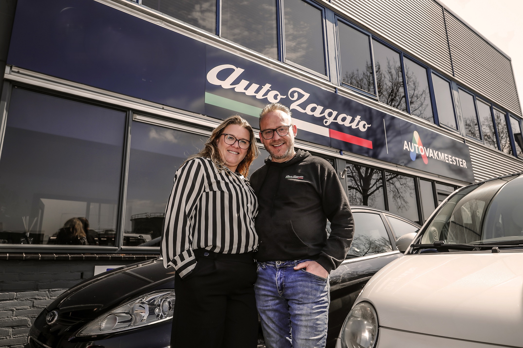 Naomie en Tim de Kruijf zijn Autovakmeesters geworden. "Wij weten precies wat een formule voor ons moet doen."