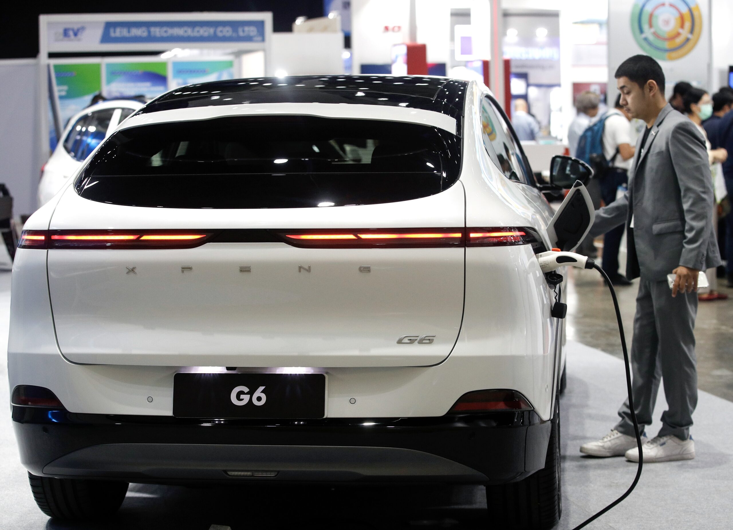 De Xpeng G6. - Foto: EPA/Rungroj Yongrit