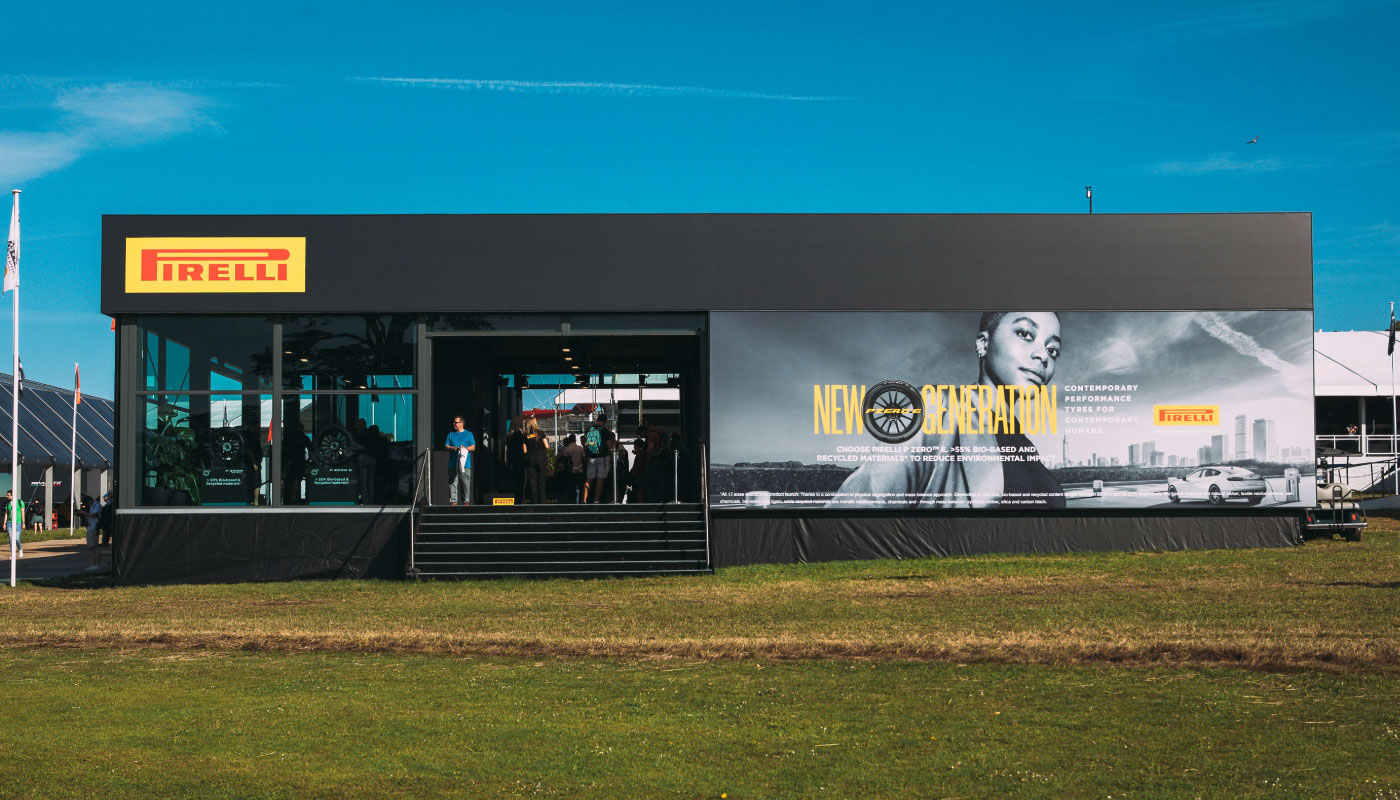 De Cyber Tyre werd vorige week tijdens het Goodwood Festival of speed in Engeland gepresenteerd.