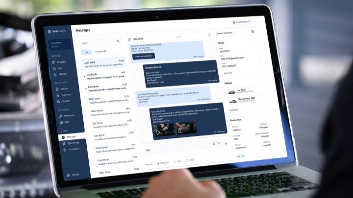 ZF [pro]Manager maakt volgens ZF vlotte werkplaatsprocessen mogelijk. Foto: ZF