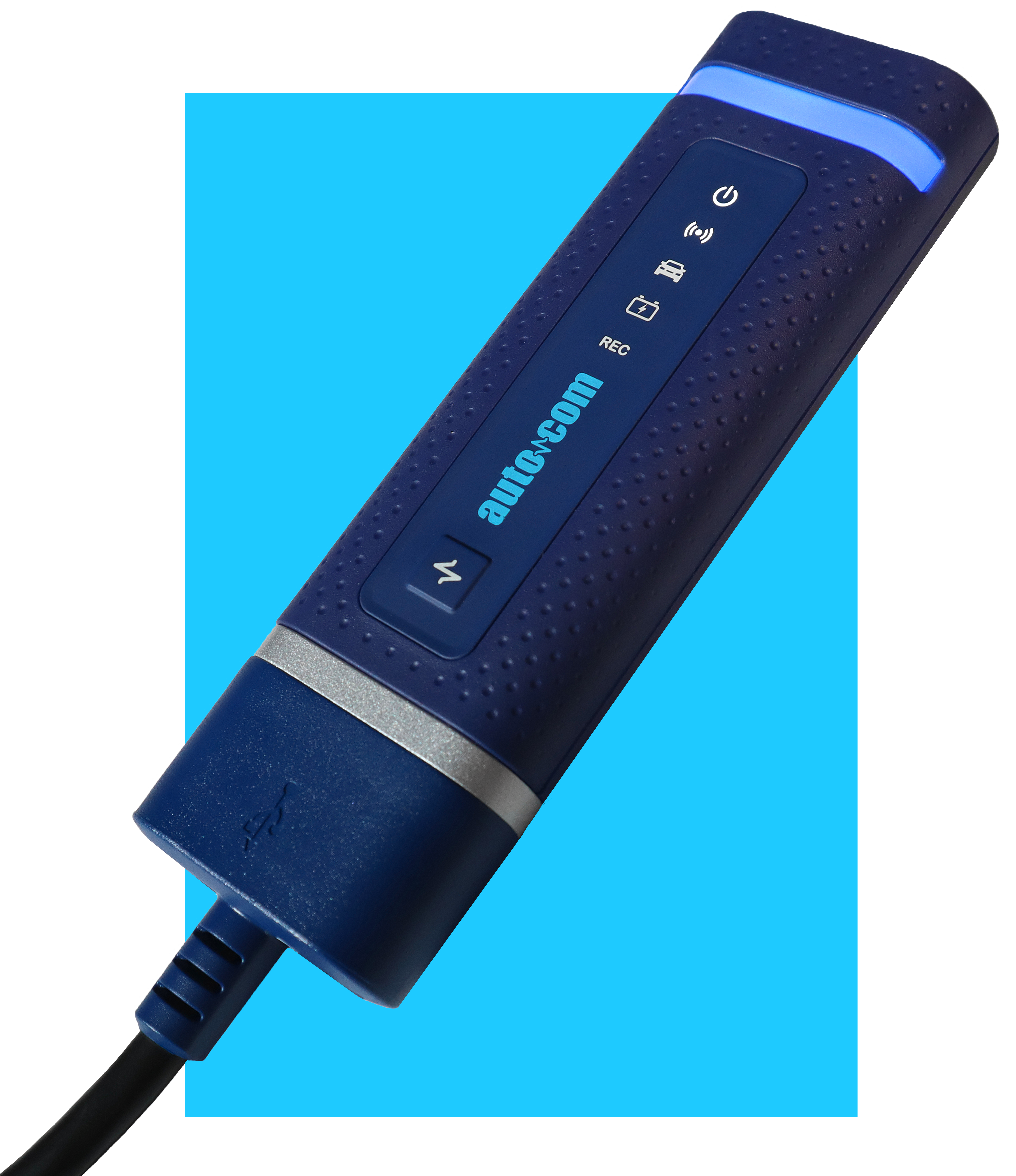 Service op dealerniveau met de Autocom ICON-diagnosetester.