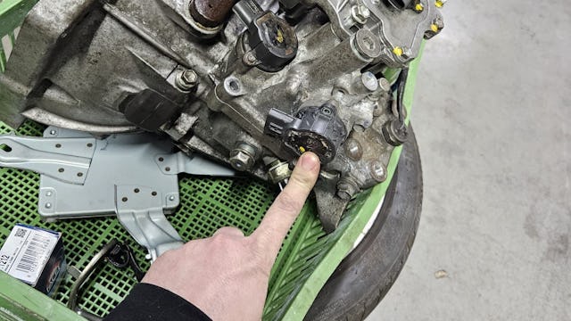 Daar zit de boosdoener. - Foto's: Autovakmeester HTS Goirle