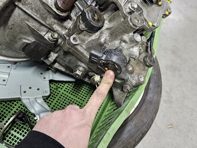 Daar zit de boosdoener. - Foto's: Autovakmeester HTS Goirle