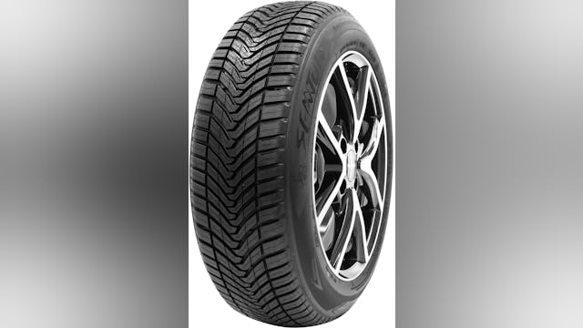 Sentury Seasonsdragon 2: een vierseizoenenband, met aaneengesloten, lange profielblokken voor stabiel rijgedrag, richtingsgebonden profiel met goede waterafvoereigenschappen en verkrijgbaar in 14 tot en met 21 inch.